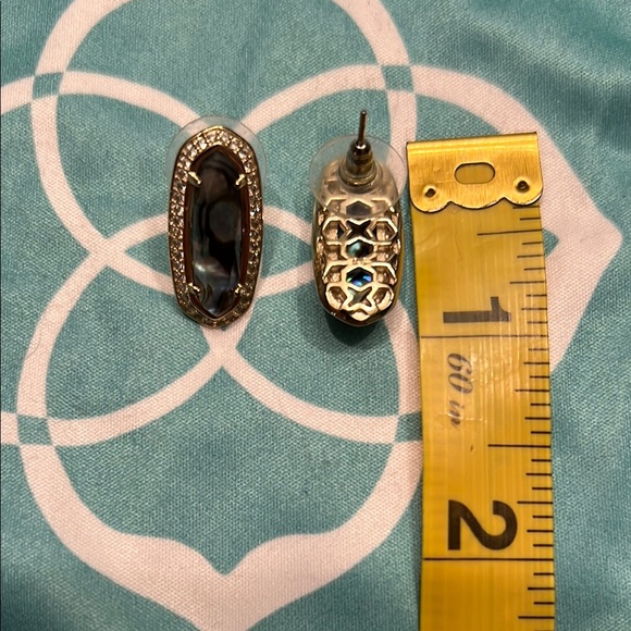 Kendra Scott Abalone Shell Earrings - Picture 3 of 6